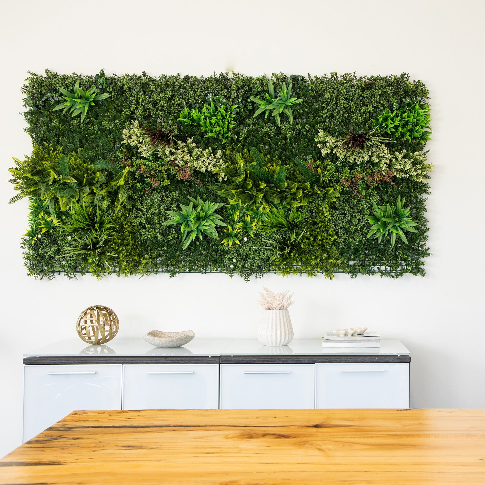 40” x 40” UV Resistant Madagascar Forest Artificial Living Wall Panel (Indoor/Outdoor)