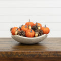 8-pc Artificial Autumn Harvest Assorted Fall Pumpkin Decor - Set of 2
