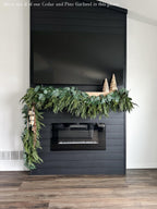 Artificial Cedar and Pine Garland - Ship by 9/30/2026 - Che Cose Belle