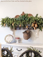 Artificial Cedar and Pine Garland - Ship by 9/30/2026 - Che Cose Belle