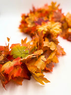 Artificial Orange Maple Leaf Garland - Che Cose Belle