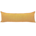 Artisan Hand Loomed Cotton Lumbar Pillow - Yellow Diamonds - 16"x48" Arcadia Home - Che Cose Belle