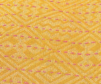 Artisan Hand Loomed Cotton Square Pillow - Yellow Diamond - 24" Arcadia Home - Che Cose Belle