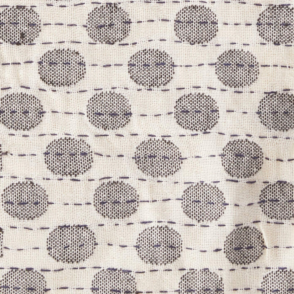 Artisan Hand Loomed Placemat - Gray Dots - 14" x 19"- Set of 4 Arcadia Home - Che Cose Belle