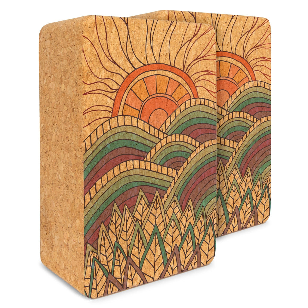 Artist Cork Yoga Block Set - Che Cose Belle