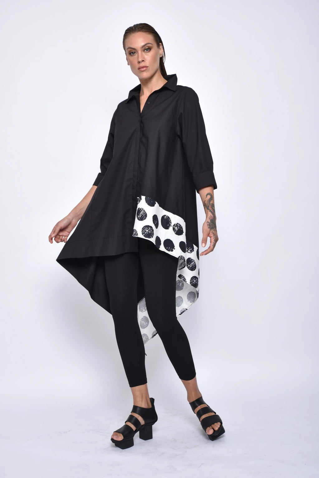 Asymmetrical Tunic Shirt - Che Cose Belle