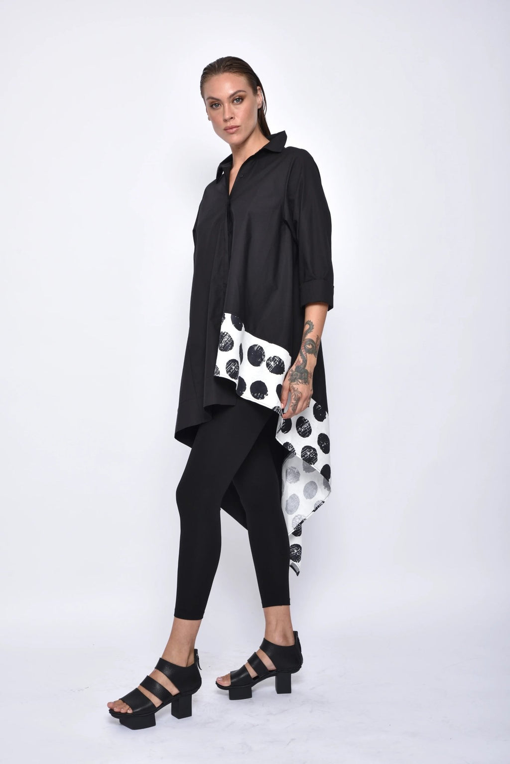Asymmetrical Tunic Shirt - Che Cose Belle