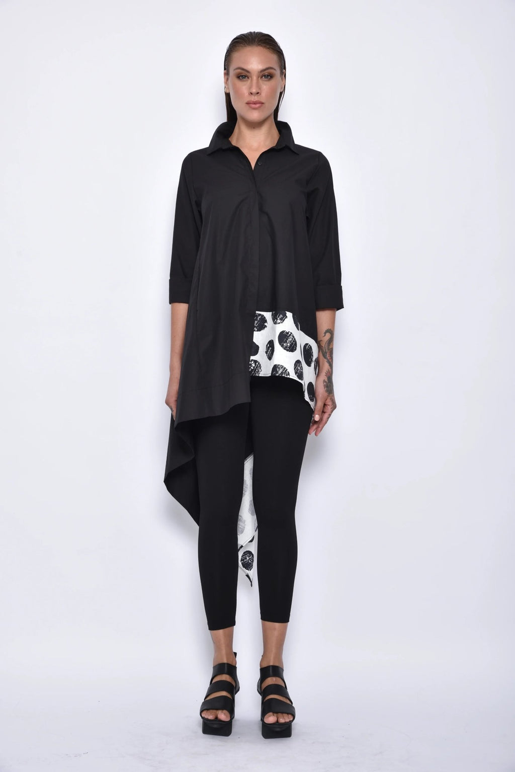 Asymmetrical Tunic Shirt - Che Cose Belle