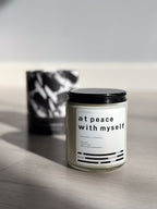 at peace with myself / lavender + cinnamon candle - Che Cose Belle
