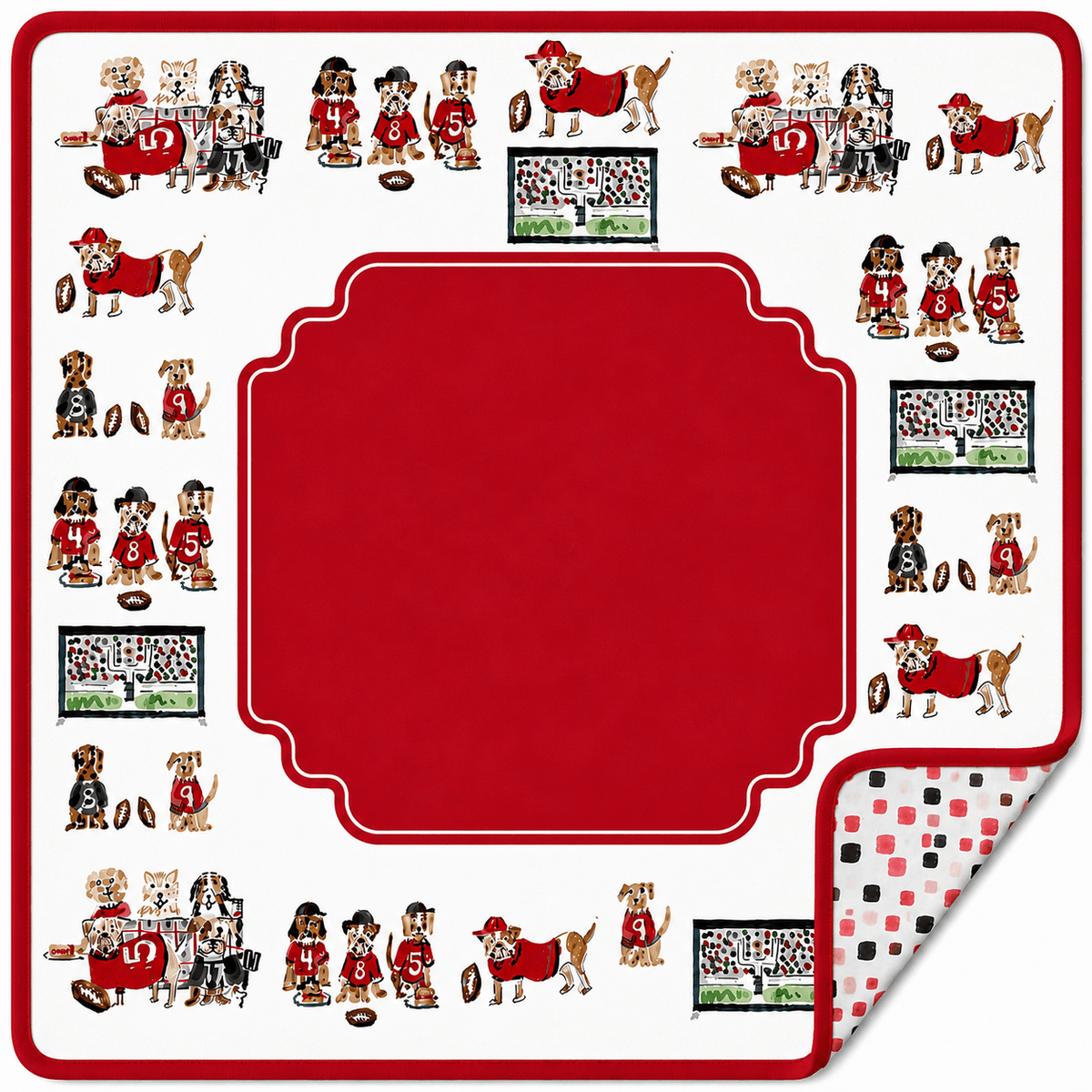 Athens Double-Sided Mahjong Mat (Preorder) - Che Cose Belle