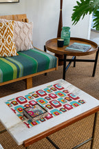 Atomic double - sided Woven Rectangular Placemat - Che Cose Belle