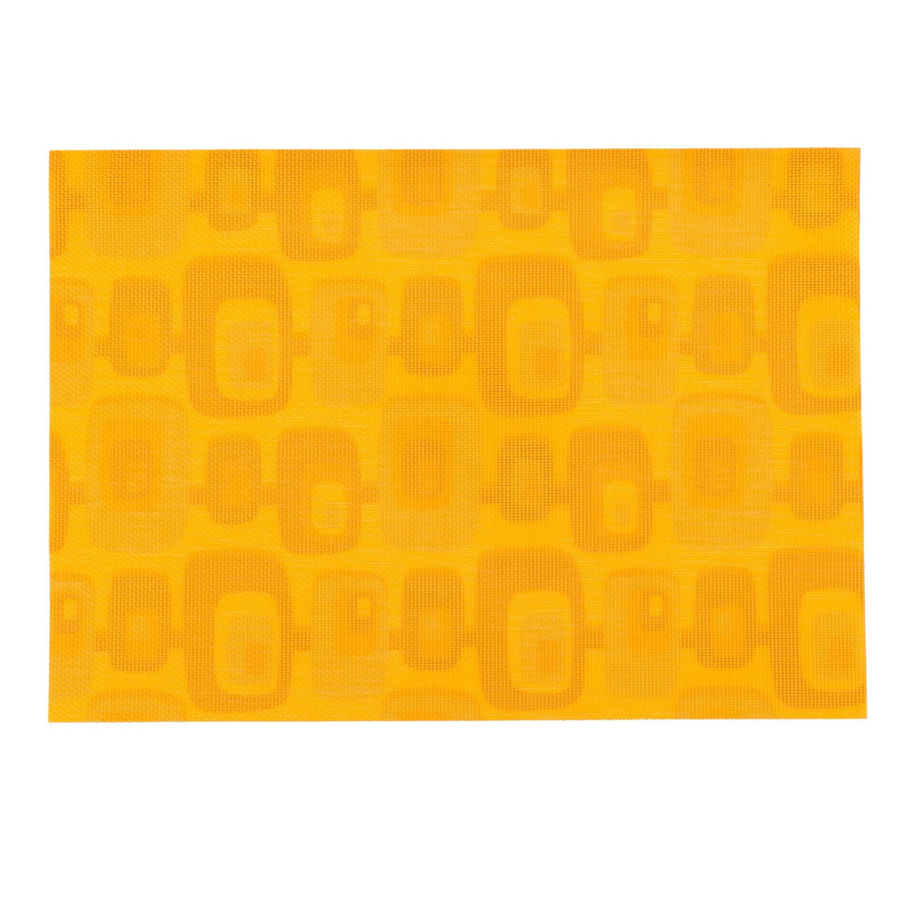 Atomic double - sided Woven Rectangular Placemat - set of 4 - Che Cose Belle