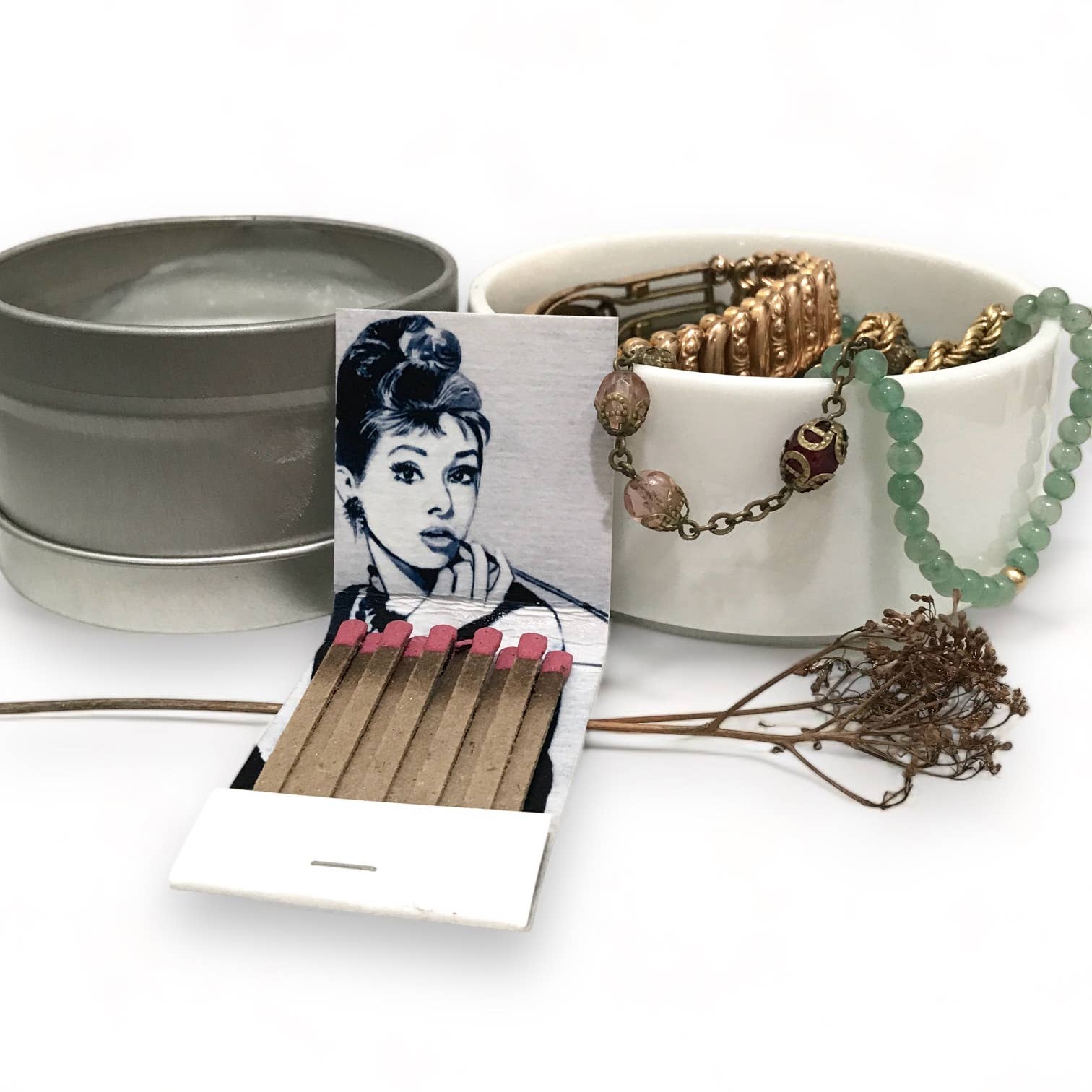 Audrey Hepburn Breakfast at Tiffany's Handmade Matchbook Print  - Che Cose Belle
