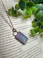 Aura Druzy Agate Necklace - Che Cose Belle