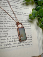 Aura Druzy Agate Necklace - Che Cose Belle