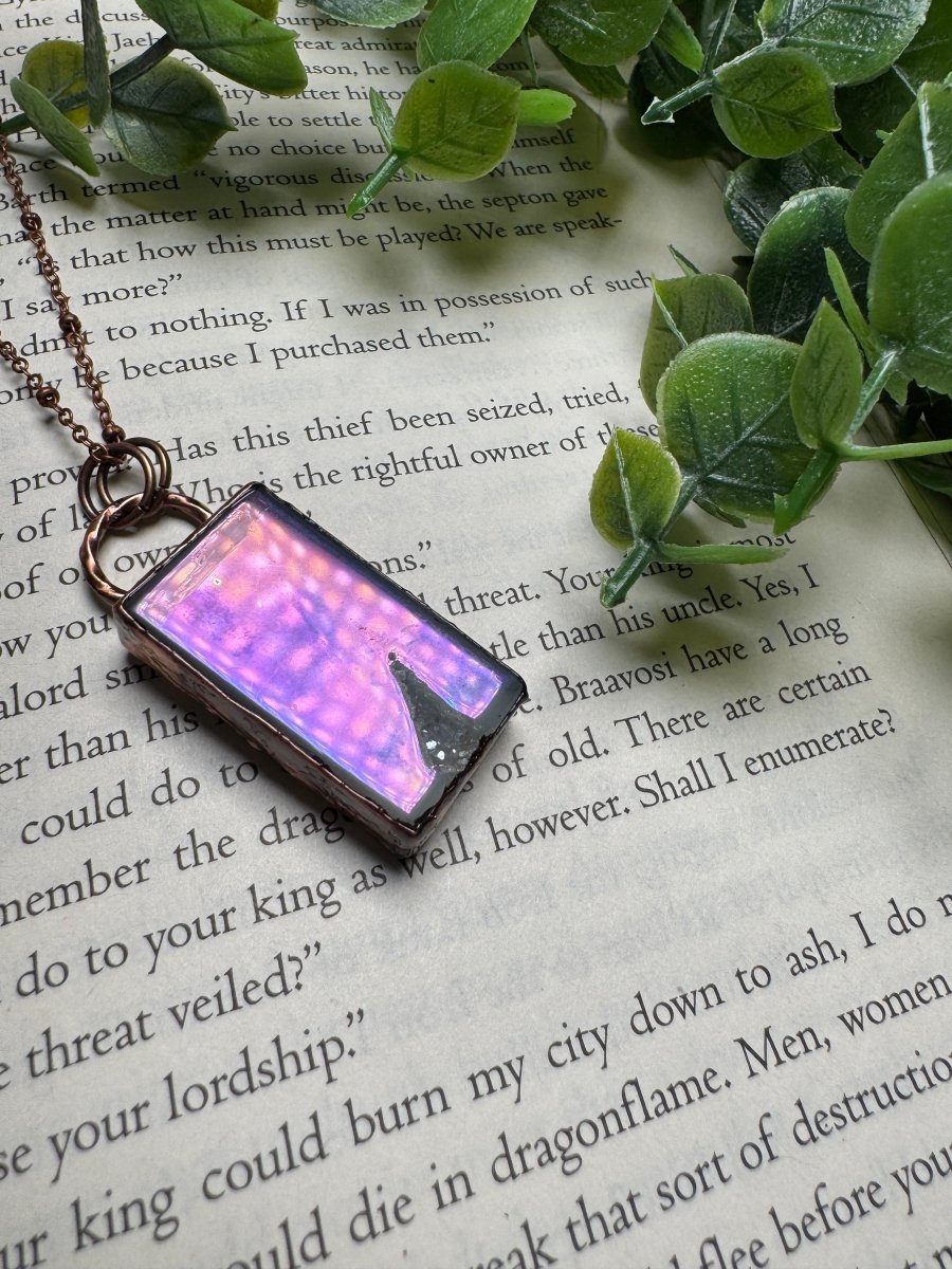 Aura Druzy Agate Necklace - Che Cose Belle