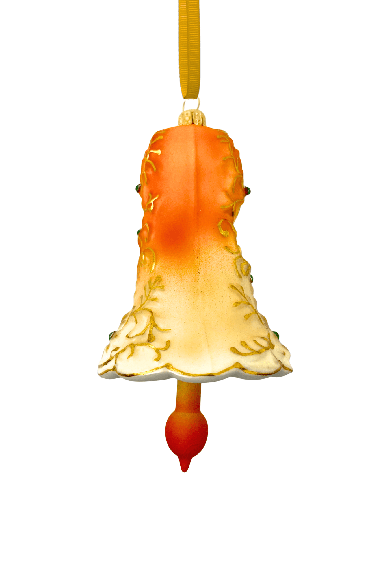 Aurelia Bell Glass Blown Ornament - Che Cose Belle