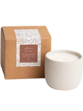Autumn Leaves Cement Candle - Che Cose Belle