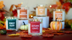 Autumn Leaves Container Candle - Che Cose Belle