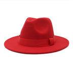 Autumn Winter Big Brim Wool Hat – Unisex Bell Crown Bucket Hat - Che Cose Belle