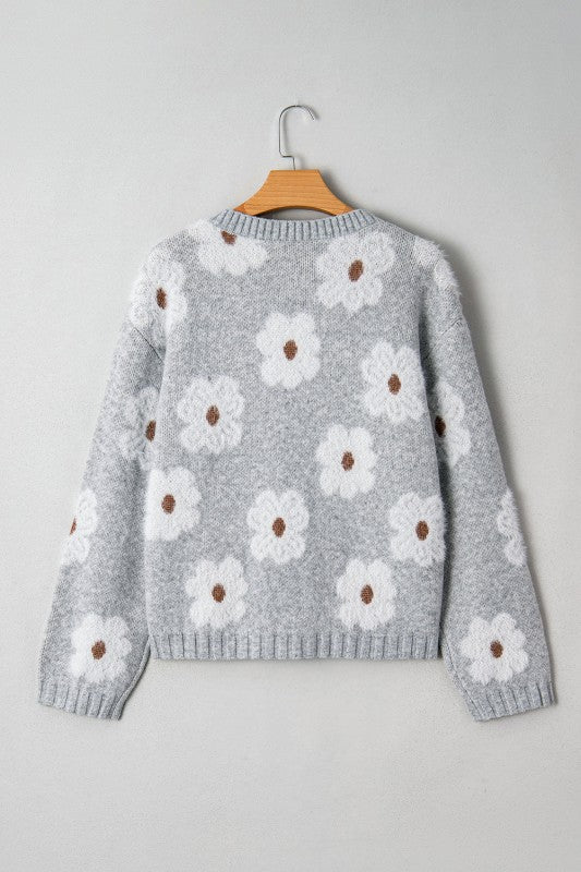 Ava Drop Shoulder Baggy Sweater - Che Cose Belle