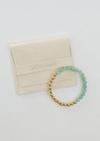 Aventurine Gemstone + 14K Gold Filled || Beaded Stretch Bracelets - Che Cose Belle