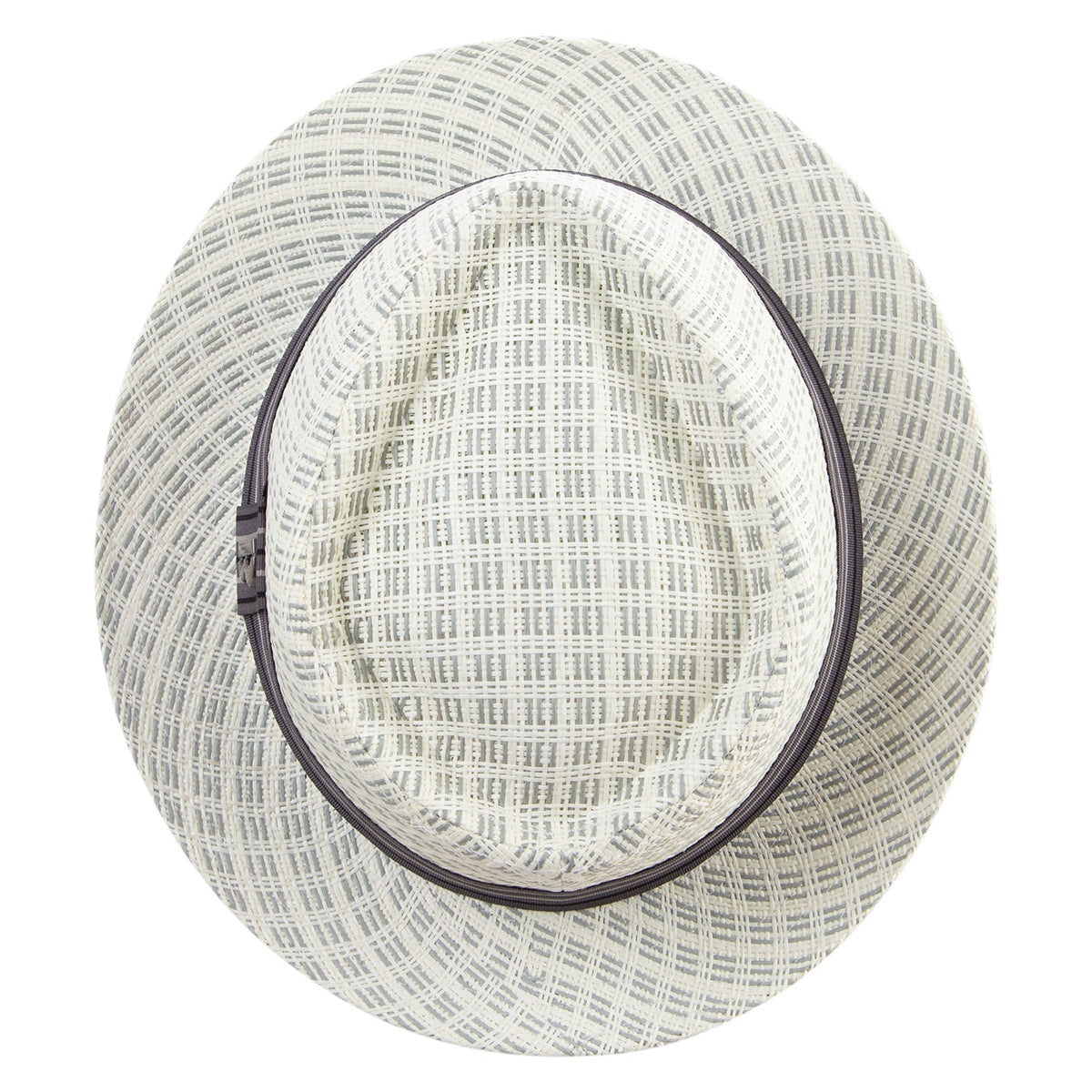 Big Size Wove Paper Straw Wide Brim Porkpie Upbrim Fedora