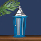 Azul Beach Large Candle Lantern - Che Cose Belle
