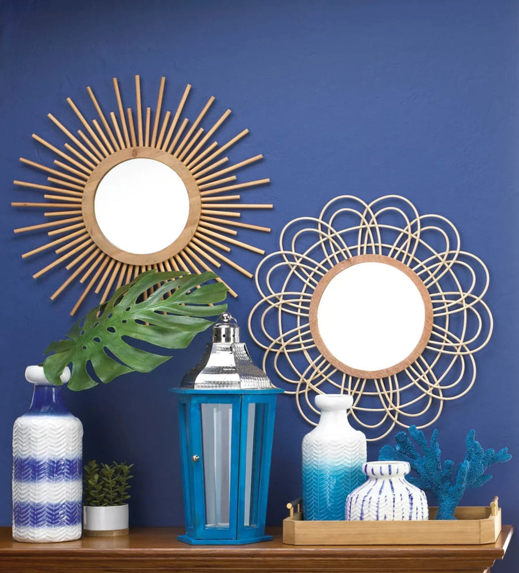 Azul Beach Large Candle Lantern - Che Cose Belle