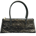 The Abby| Floral Hand-Tooled Leather Clutch & Crossbody