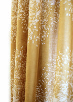 Handmade Curtain, 84-inch Long Cotton Panel - Forest Tree