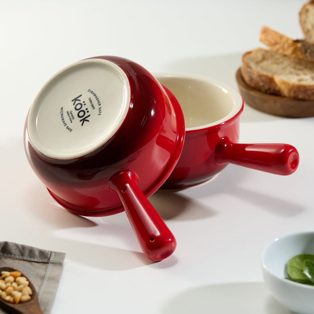 French Onion Soup Crocks, 18 oz, Set of 4
