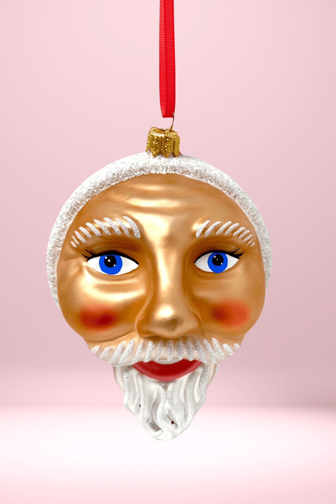 Babbo Natale Polish Glass Ornament - Che Cose Belle