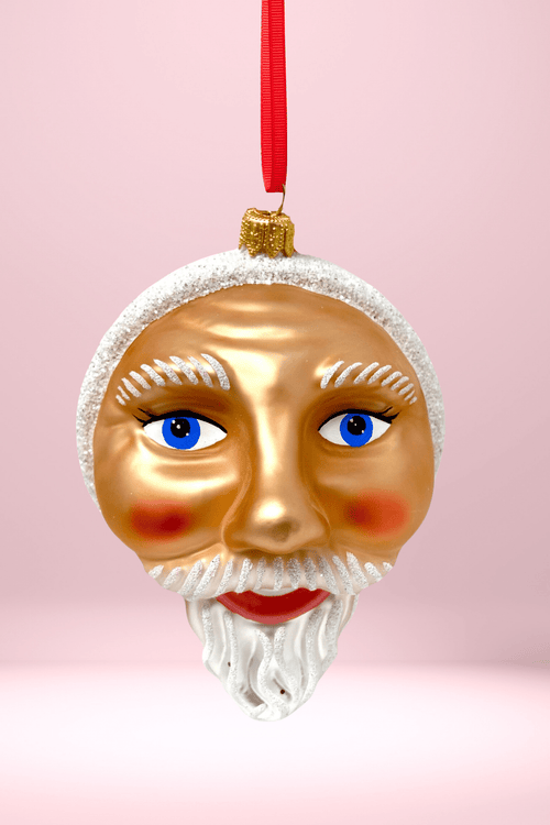 Babbo Natale Polish Glass Ornament - Che Cose Belle