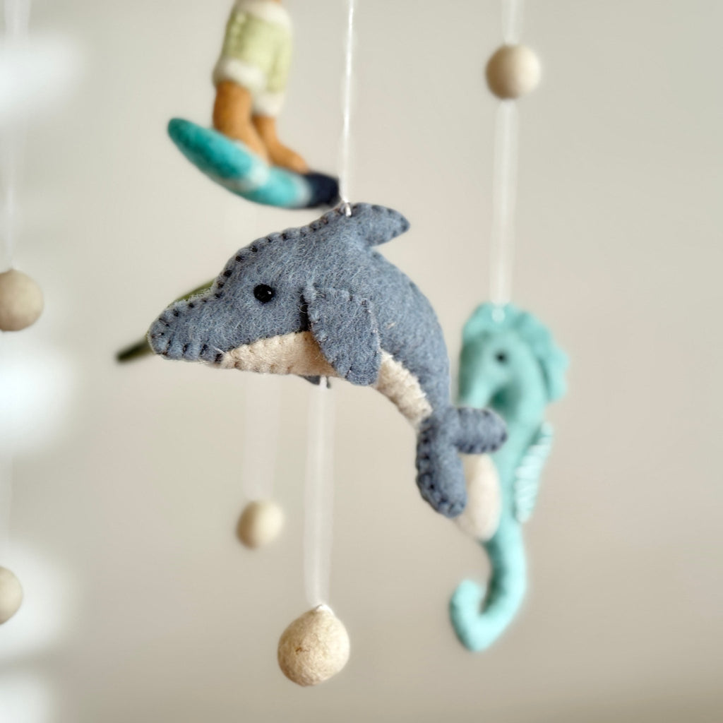 Baby Mobile - Surfer Boy & Ocean Creatures - Che Cose Belle