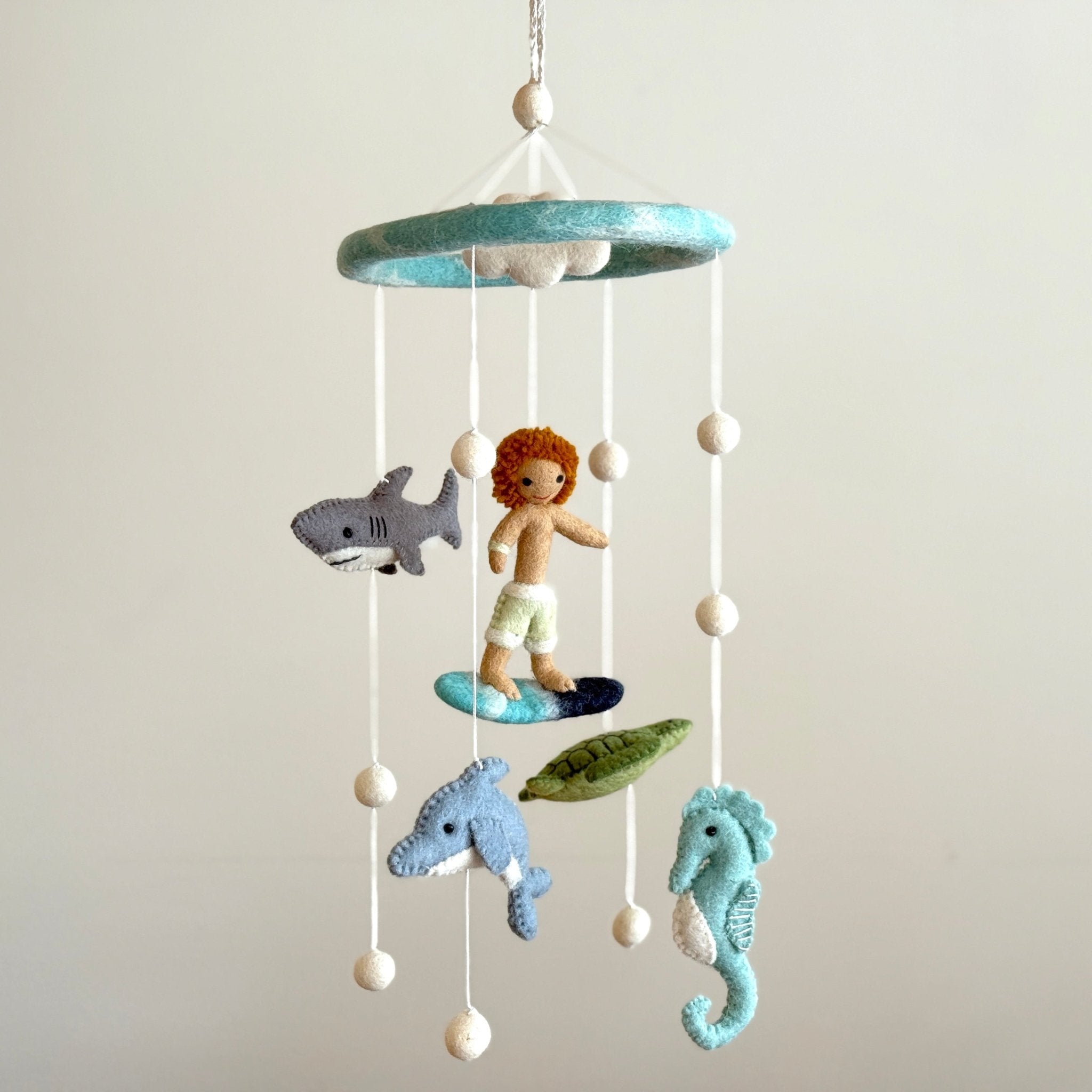 Baby Mobile - Surfer Boy & Ocean Creatures - Che Cose Belle