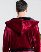 Men’s Robe with Hood – Ultra-Soft Plush Comfort for Everyday Use