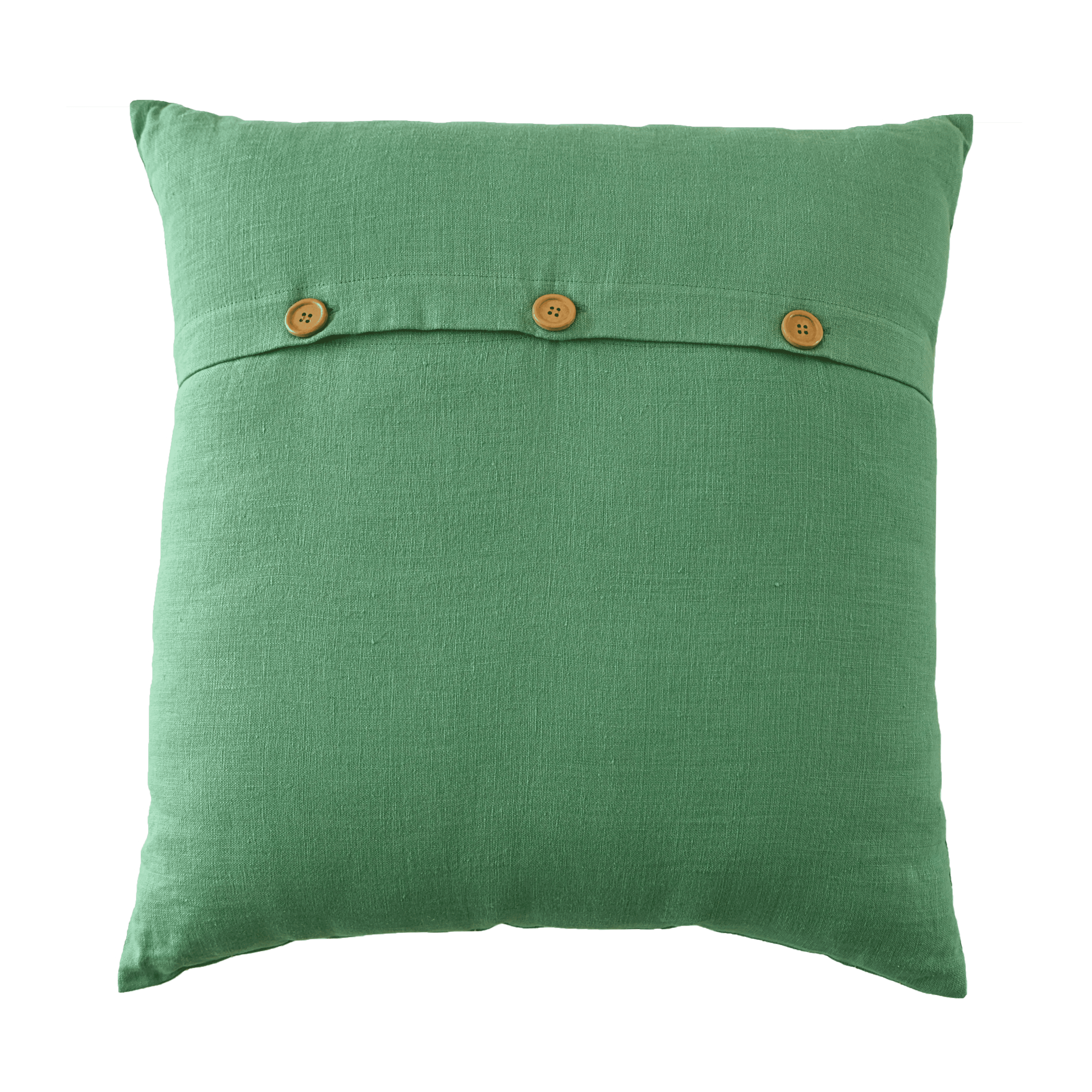 Hand Embroidered Birds Pillow Cover 20" x 20"