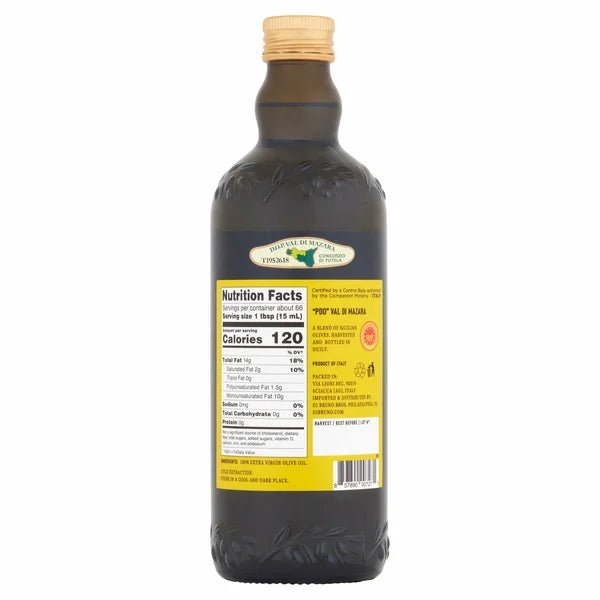 Sicilian Extra Virgin Olive Oil 1L Bottle - Che Cose Belle