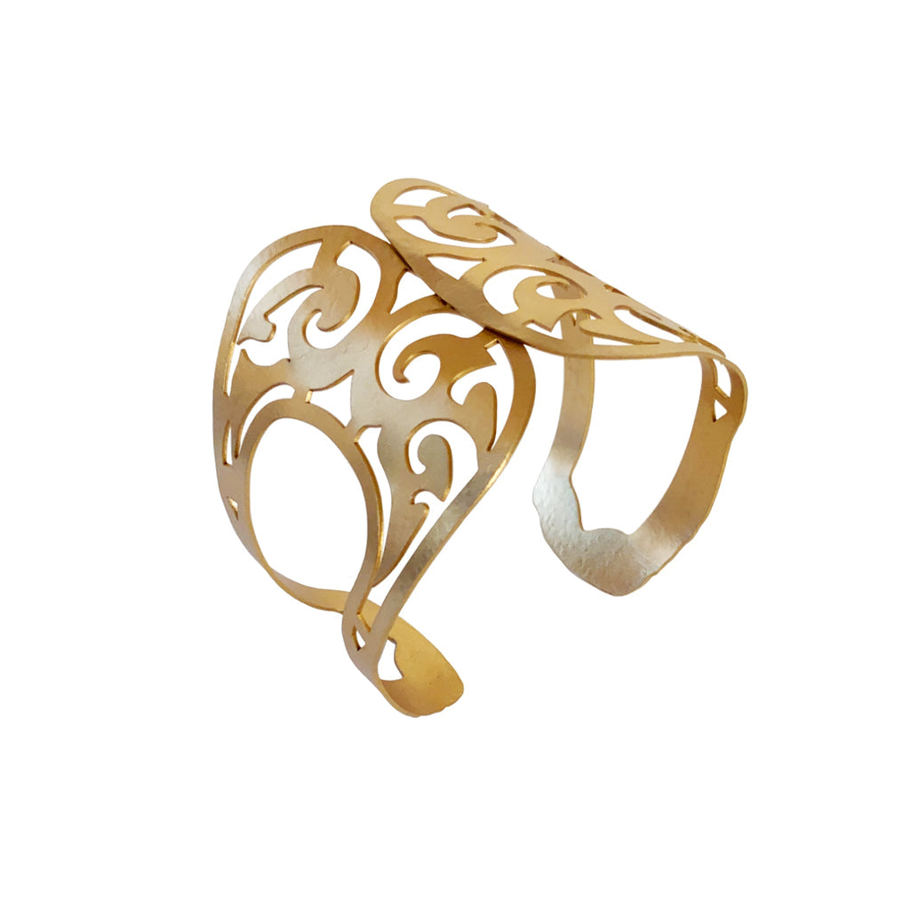 Bactrian Ornament Cuff - Che Cose Belle