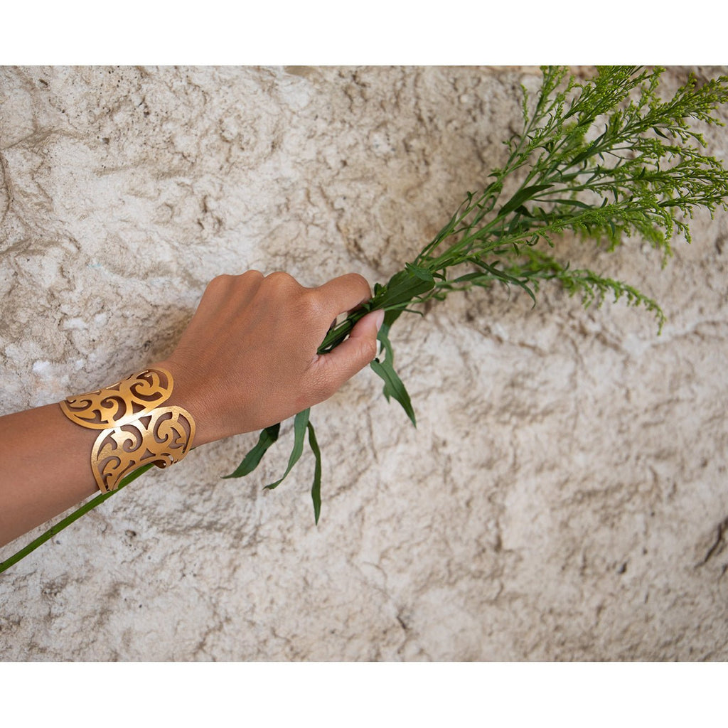 Bactrian Ornament Cuff - Che Cose Belle
