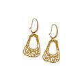 Bactrian Ornament Small Hook Earrings - Che Cose Belle