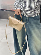 Badi Leather Women's Bag 2025 New Mini Dumpling Bag, Top Layer Cowhide Shoulder Bag, Crossbody Phone Bag, Coin Purse - Che Cose Belle