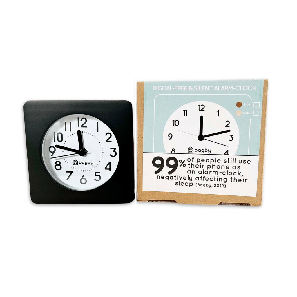 Bagby CLASSIC - Silent Alarm Clock - Che Cose Belle