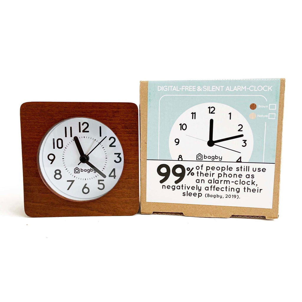 Bagby CLASSIC - Silent Alarm Clock - Che Cose Belle