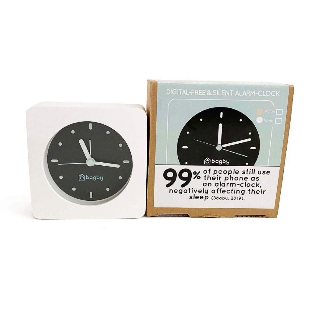 Bagby MINIMALIST - Silent Alarm Clock - Che Cose Belle