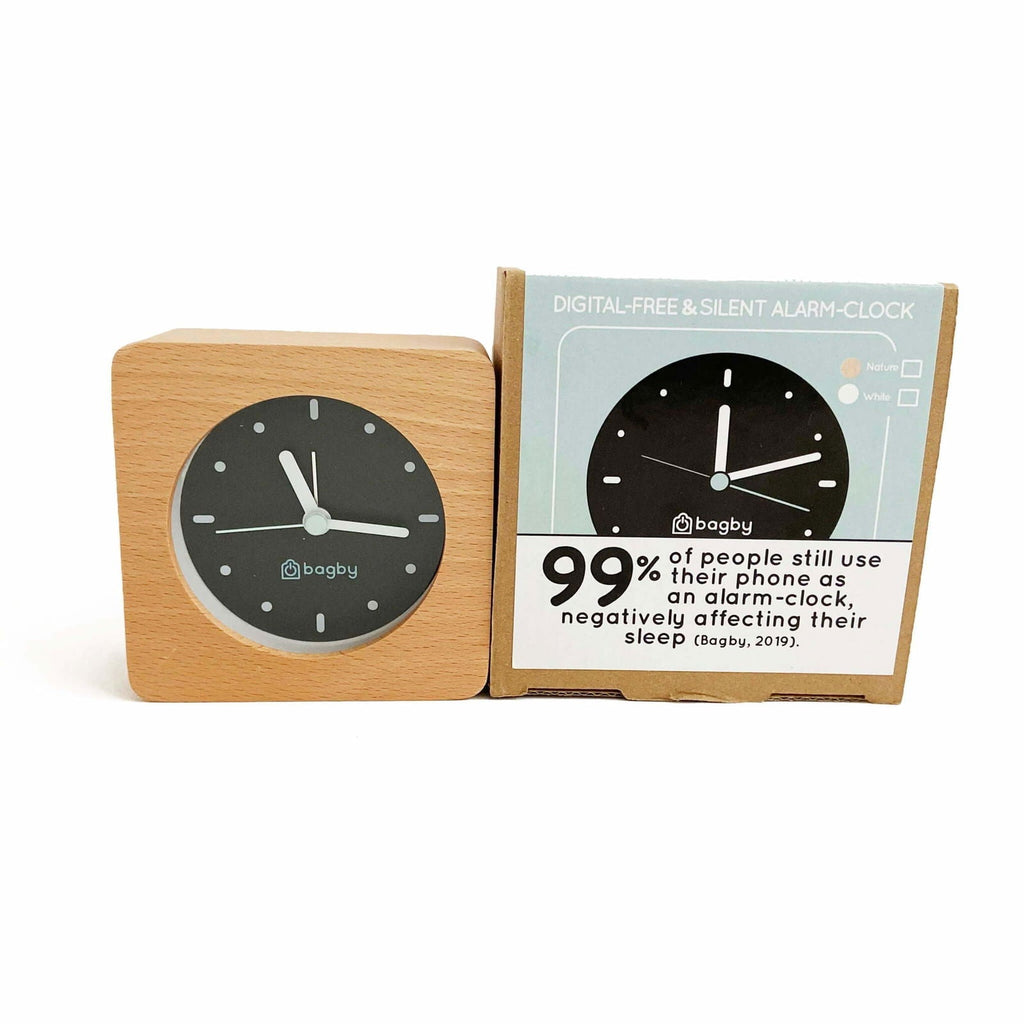 Bagby MINIMALIST - Silent Alarm Clock - Che Cose Belle