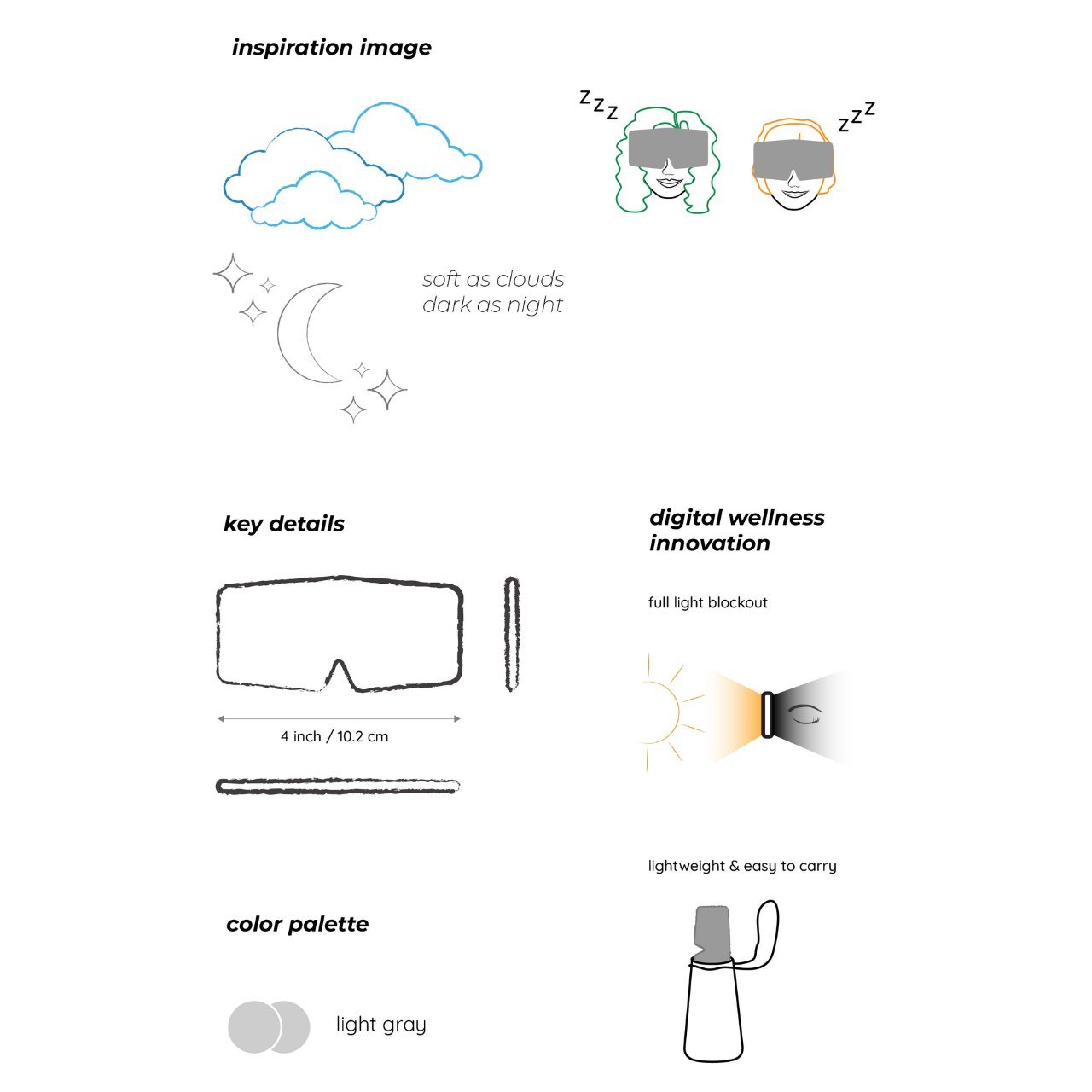 Bagby NIGHT - Sleep Mask - Che Cose Belle