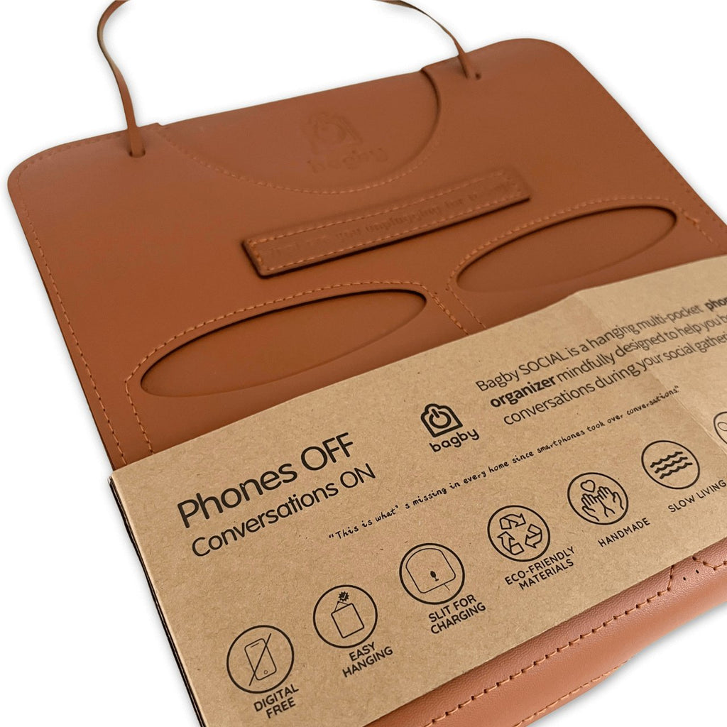 Bagby SOCIAL Vegan Leather - 4 Pocket Phone Holder - Che Cose Belle