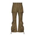 Baggy Cargo Pants Khaki - Che Cose Belle